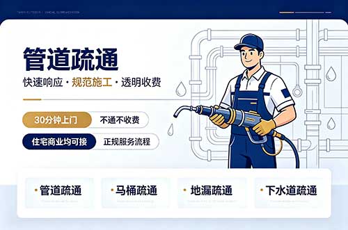 桐乡管道疏通