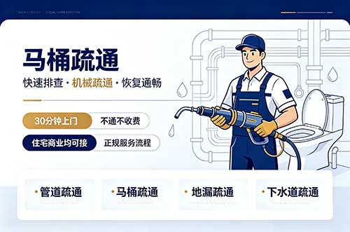 桐乡马桶疏通